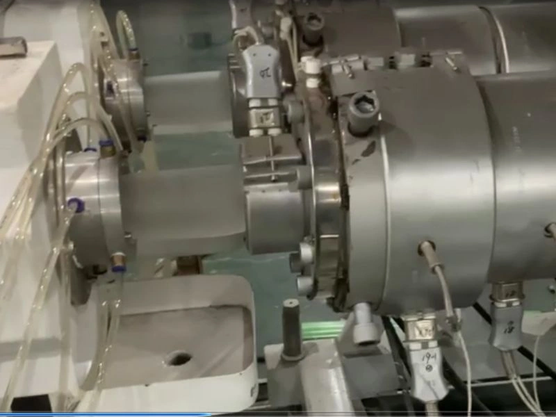 Spiral die head and tooling module for PP-R pipe extrusion line with dual-strand tooling up to 63mm