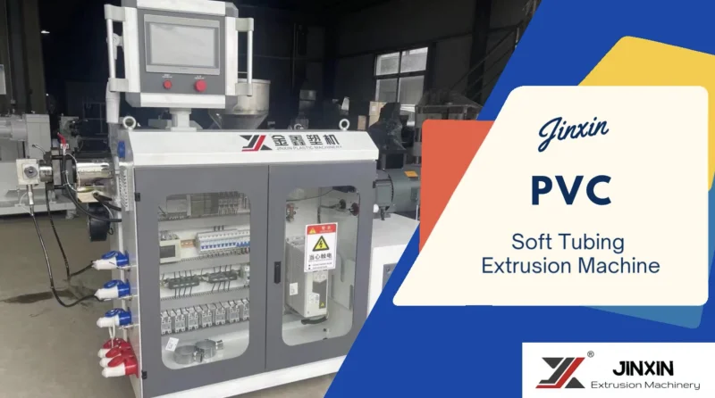 Jinxin PVC soft tubing extrusion line video cover for medical oxygen and infusion tubing