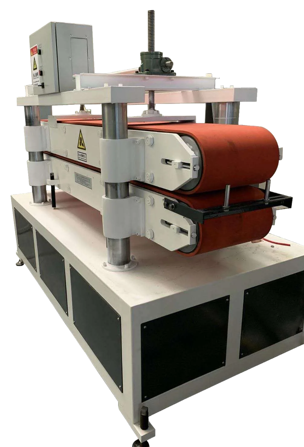haul-off machine for PC PMMA profile extrusion line pulling transparent profiles without surface damage